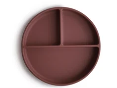 Mushie woodchuck tallerken med sugekop